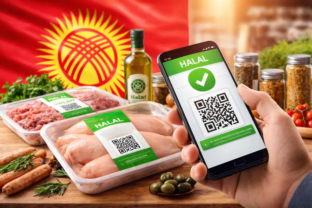 В Кыргызстане предлагают ввести QR для проверки подлинности халал-продукции