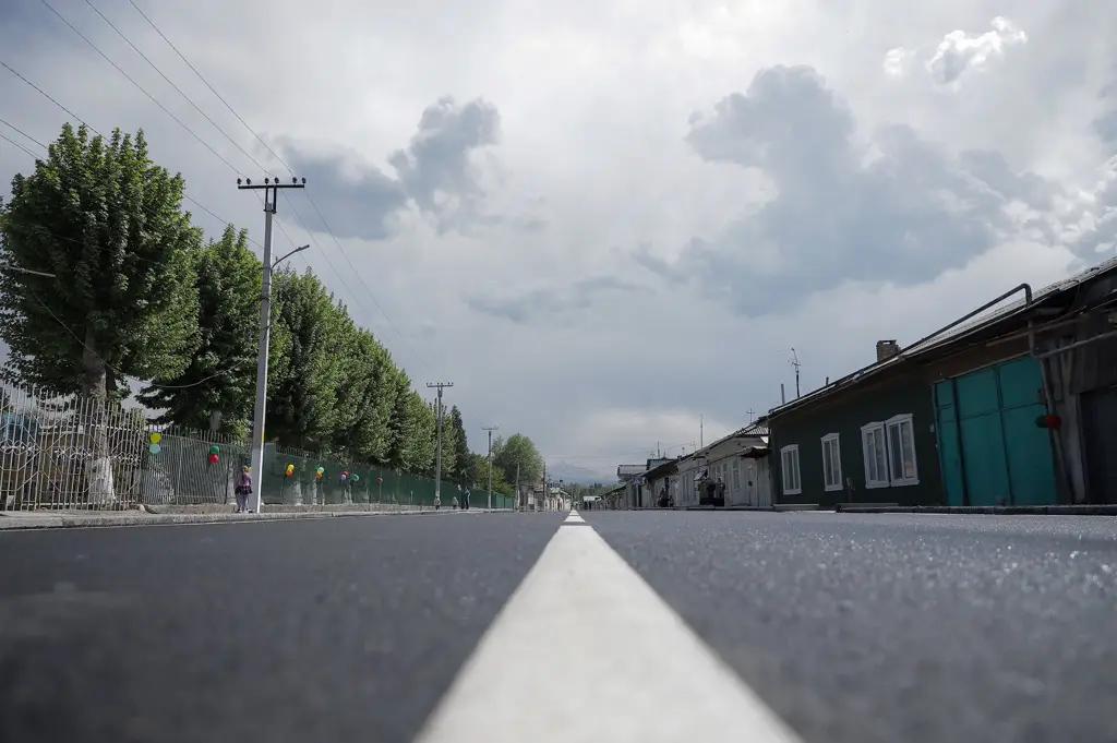 В Оше продолжается модернизация улично-дорожной сети