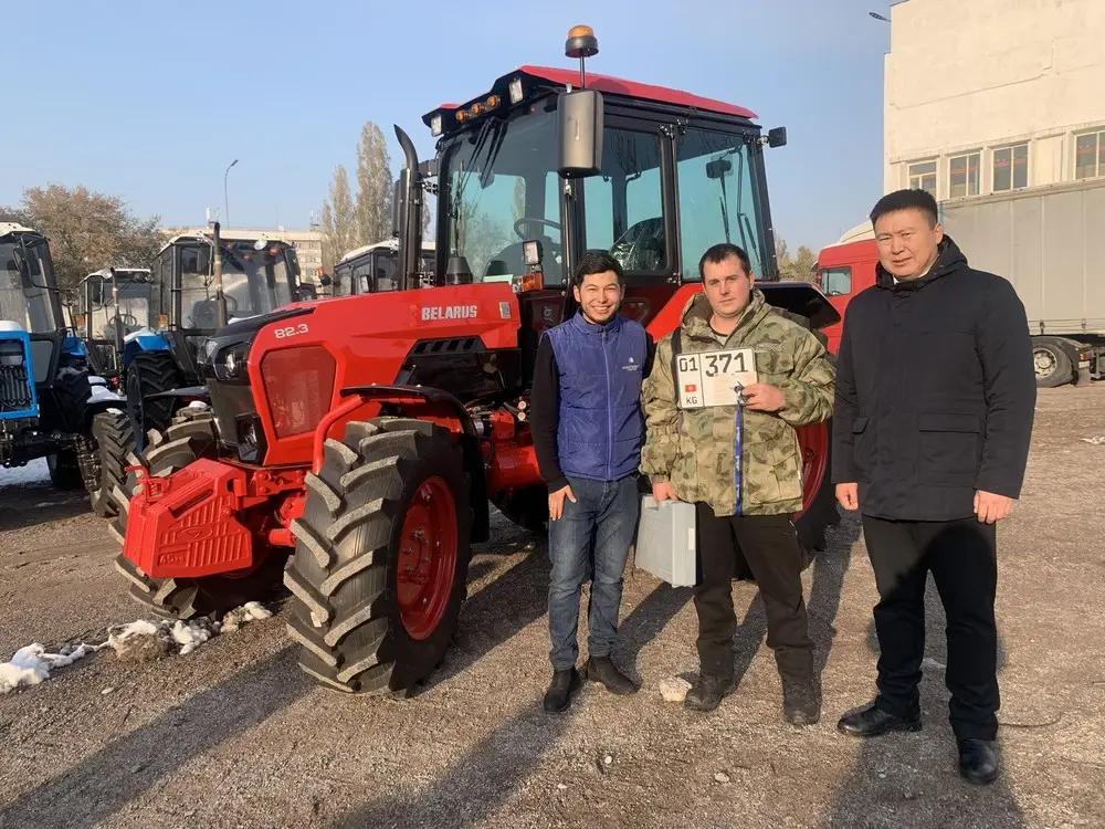 The Chui Region has received the most agricultural machinery since the start of this year