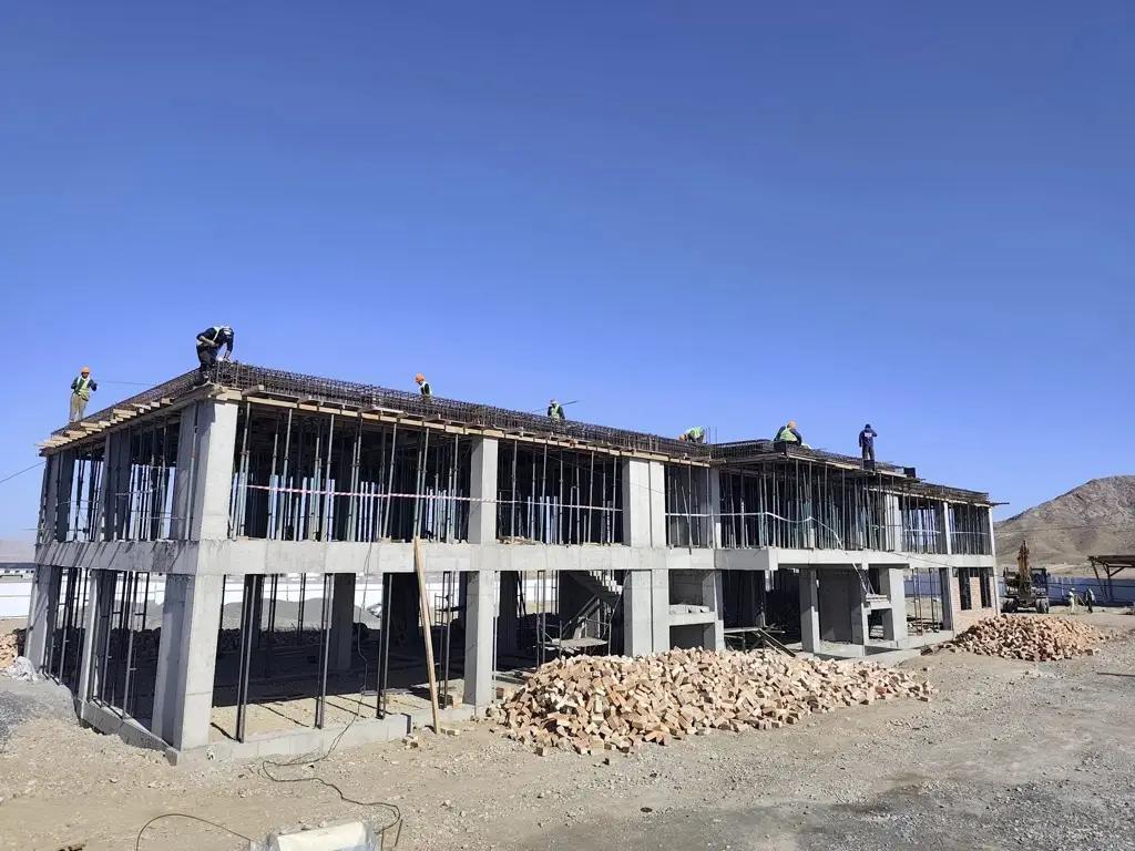 Баткендеги Жаңы-Достук айылында 64 млн сомго бала бакча курулууда