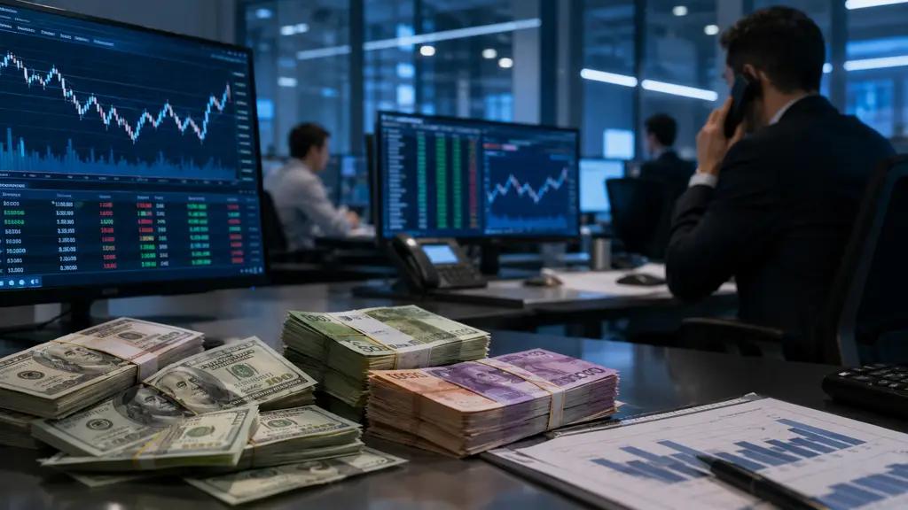 На межбанковском валютном рынке Кыргызстана появились крупные игроки?