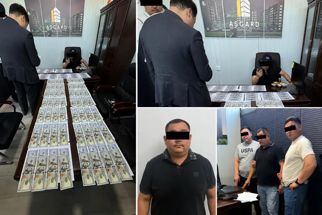 The SCNS announced that it had uncovered a scheme to extort money from business owners in Tokmok
