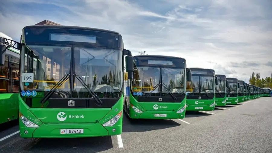 Быйыл Бишкекке алып келине турган 500дөй автобустун 200гө жакынына кондиционер орнотулат