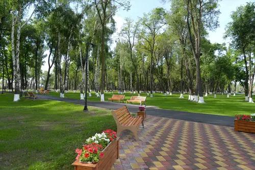Ошто 10 гектар аянтка жайкы тетры бар парк курулууда