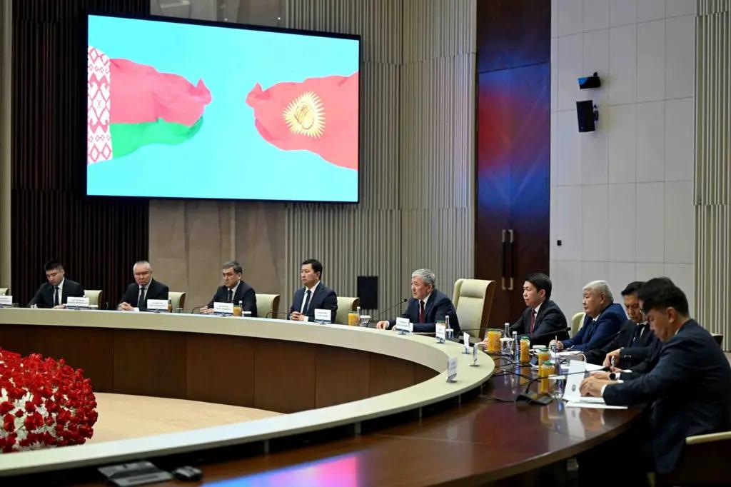 Касымалиев: Кыргызстан менен Беларустун соода жүгүртүүсү беш жылда 4.5 эсеге өстү