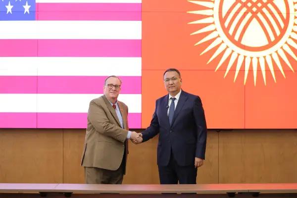 The Ministry of Finance and the US Ambassador discussed investment and the development of Kyrgyzstan’s financial market