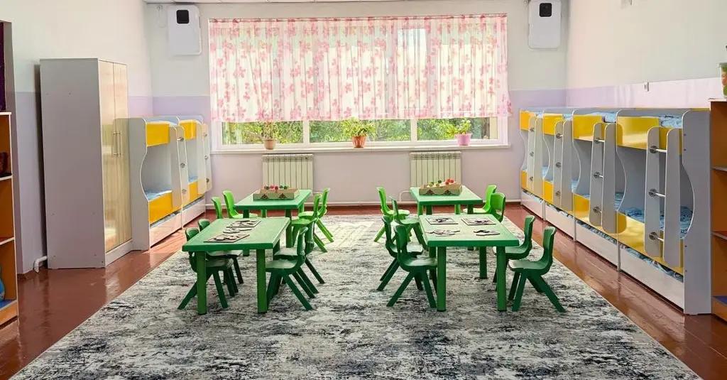 В Оше детский сад адаптировали к изменению климата