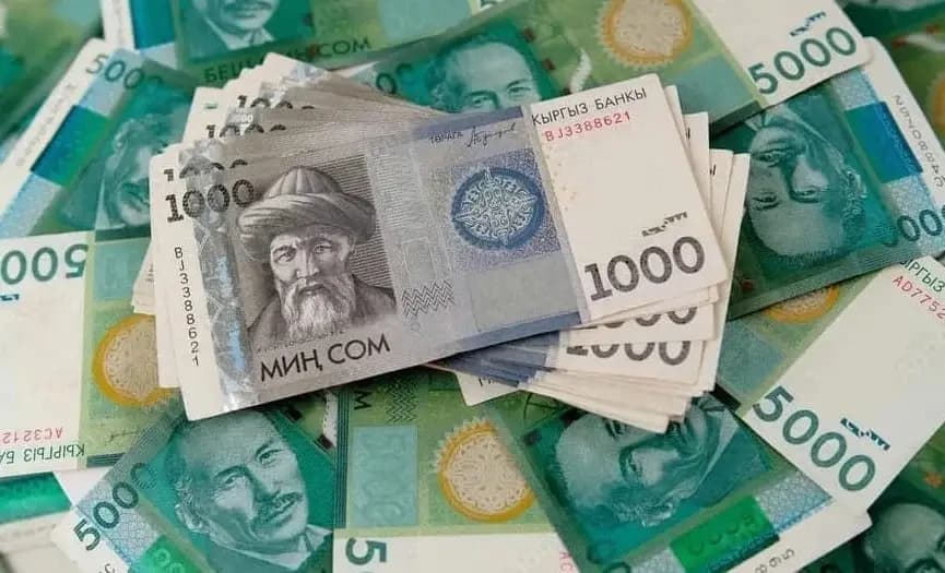 Медианная зарплата в Кыргызстане составила 46.2 тысячи сомов — за год снизилась на 7.5%