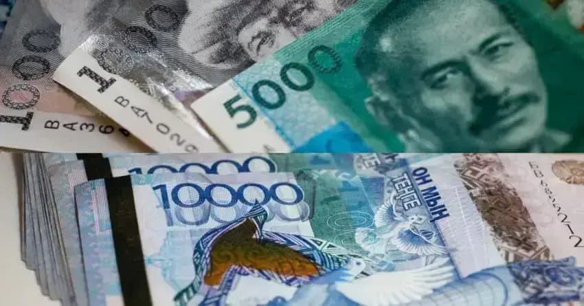 Тенге подешевел почти на 3%. Курсы валют НБ КР на 14 июля