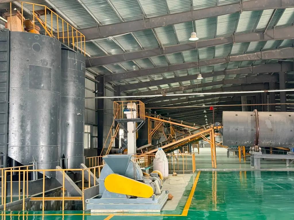 A fertiliser plant with an annual production capacity of 500,000 tonnes is under construction in the Nookat District