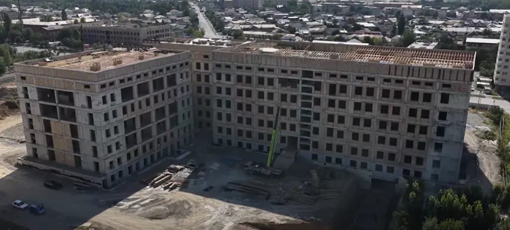 Манас шаарында 250 орундуу жүрөк-кан тамыр борбору курулууда
