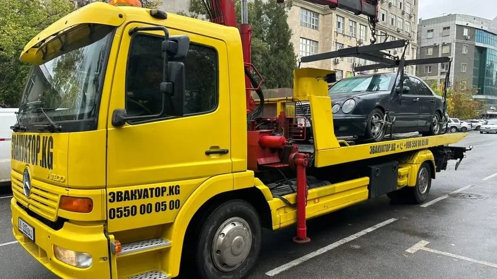 Бишкекте туура эмес турган унааларды эвакуациялоо боюнча рейд башталат
