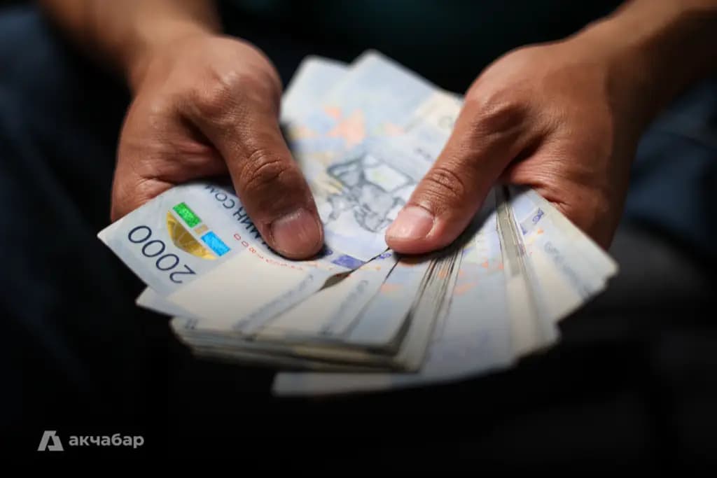В Кыргызстане наличных денег в обращении стало почти на 42 млрд сомов больше