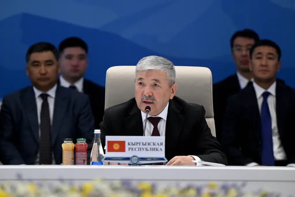 Kasymaliev: Carbon regulation is becoming a factor in foreign trade