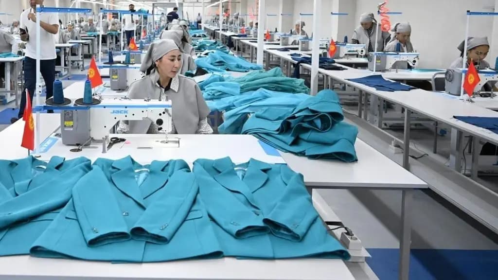 Промышленность Кыргызстана выросла на 11.2% за семь месяцев