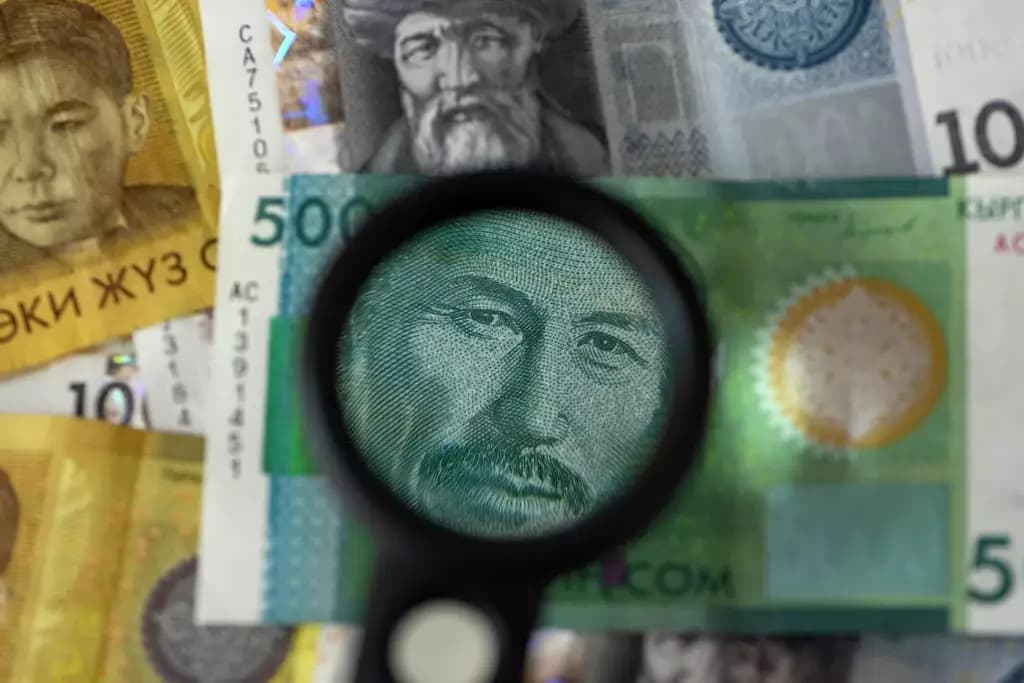 Ten times as many counterfeit banknotes were detected in Kyrgyzstan over the course of a year