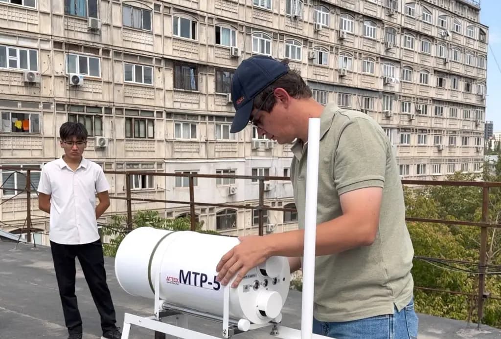 Kyrgyzstan has begun monitoring temperature inversions that affect air pollution for the first time