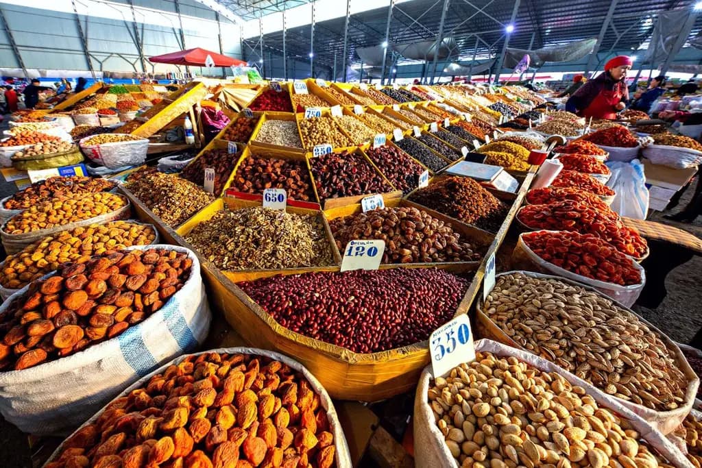 Bishkek accounted for almost half of Kyrgyzstan’s export earnings