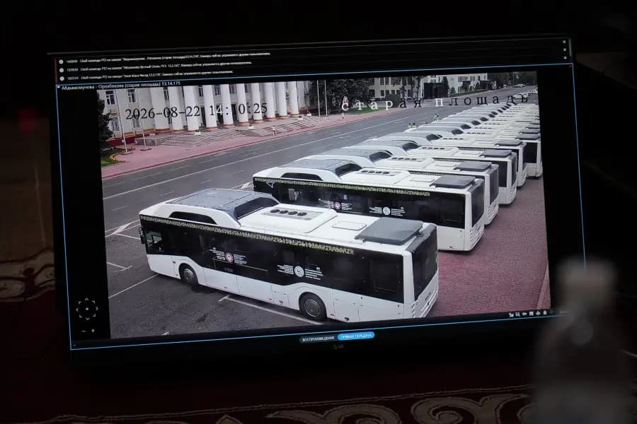 В Бишкеке 31 августа запустят шаттл-басы с 21 точки к «Бишкек Арене»