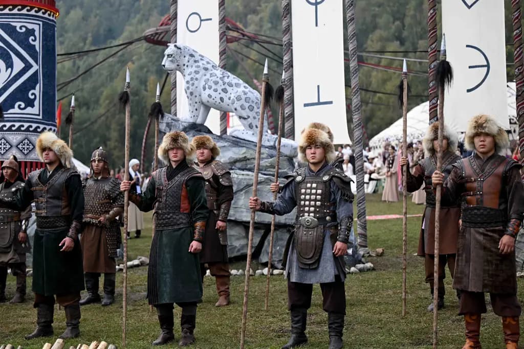 Kyrychyn has become the centre of the World Nomad Games: an ethnic village, crafts and scholars from 28 countries
