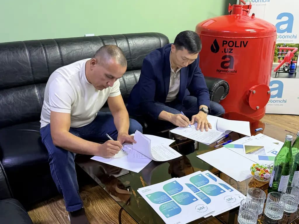 Кыргызстан договорился с компаниями Казахстана и Узбекистана о развитии капельного и дождевального орошения