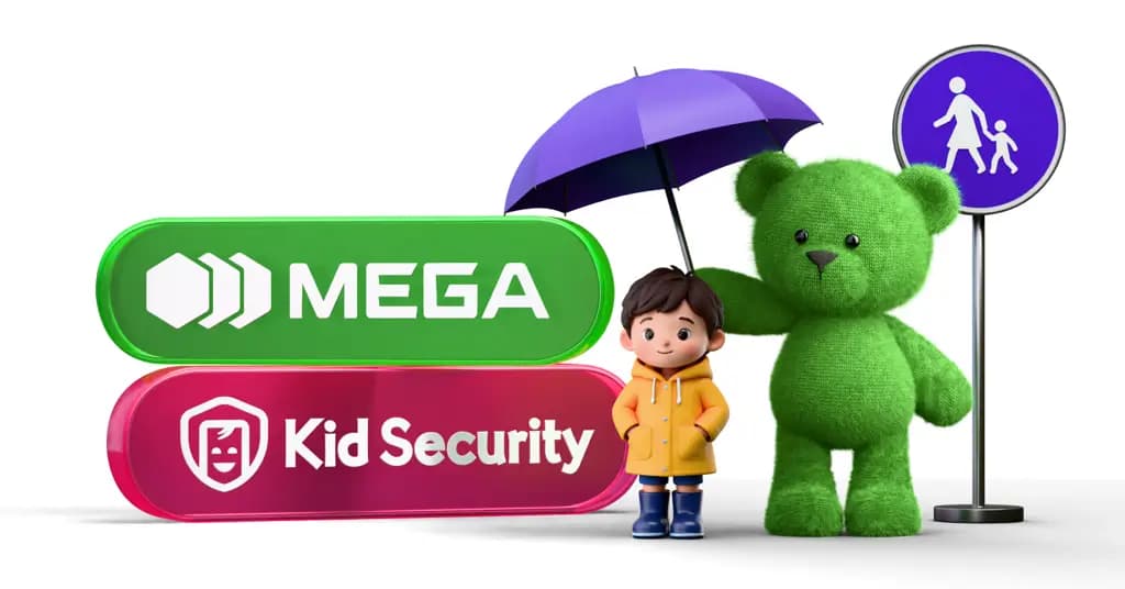 MEGA балдардын коопсуздугун көзөмөлдөө үчүн Kid Security кызматын ишке киргизди