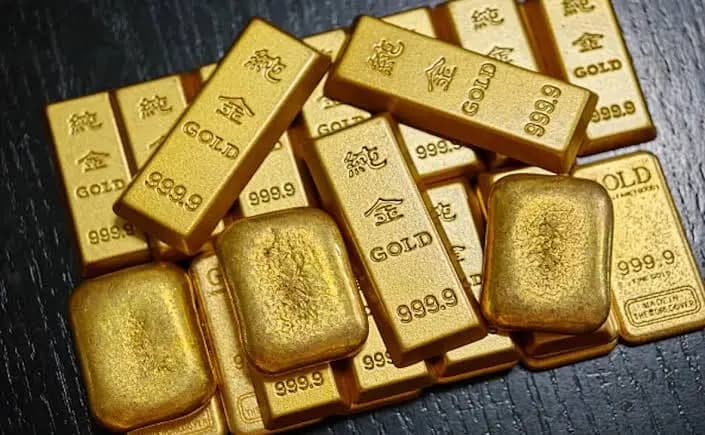 Цена обратного выкупа тройской унции золота НБ КР выросла на 1.3 тысячи сомов