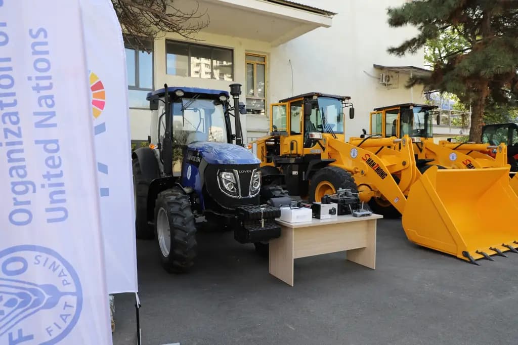 The Kyrgyz Forest Service has received 559 tablets and drones for forest monitoring