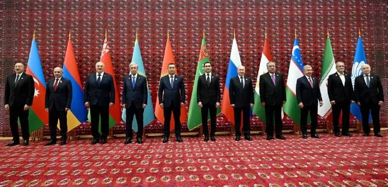 Sadyr Japarov attends the CIS Heads of State Summit in Turkmenistan