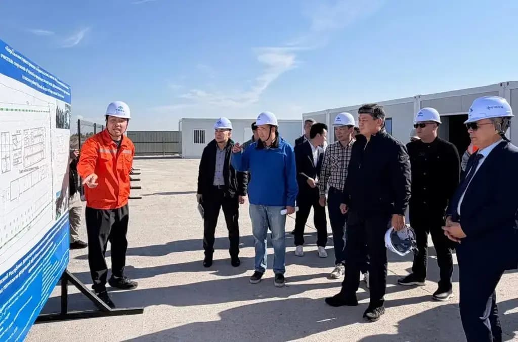 Чүйдө миң баш ири мүйүздүү малдын терисин иштетүүчү завод курулууда
