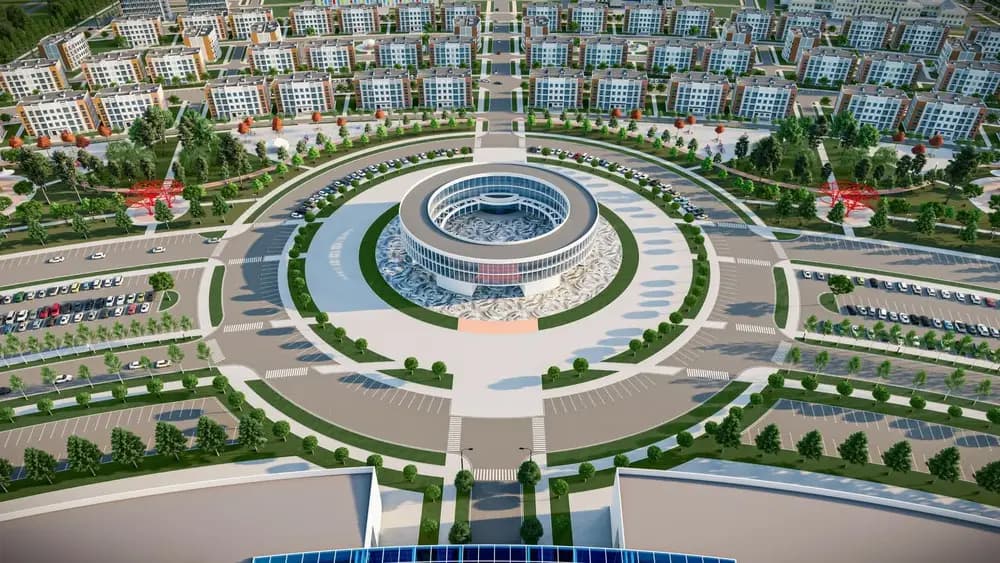 Бишкектеги жаңы «Ош» базары 2027-жылдын март-апрель айларында ачылат