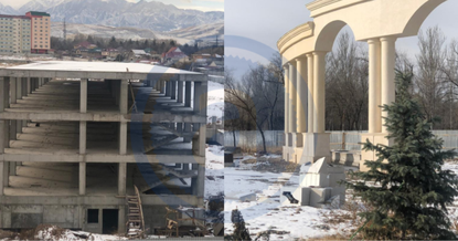 Почему вместо школы и парка в Бишкеке появилось два новых долгостроя
