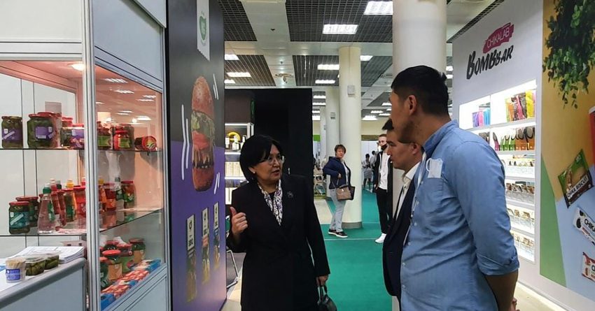 Кыргызские компании приняли участие в выставке продуктов питания в Москве
