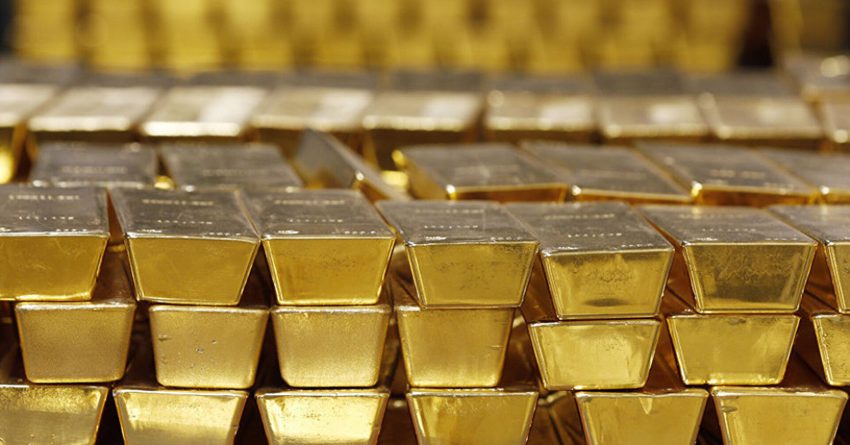 Унция золота Национального банка подешевела на 0.29%