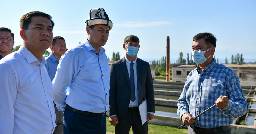 Министрлер кабинетинин башчысы Ысык-Көл облусуна иш сапары менен барды