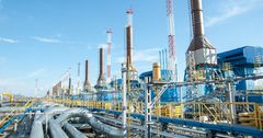 «Газпромдун» экспорттон кирешеси  38% түшүп кеткен
