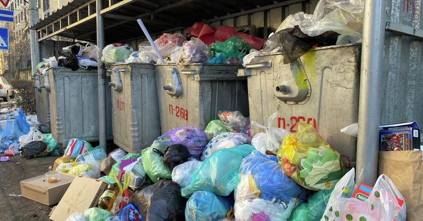 С 1 февраля в Бишкеке будут повышены тарифы на вывоз мусора