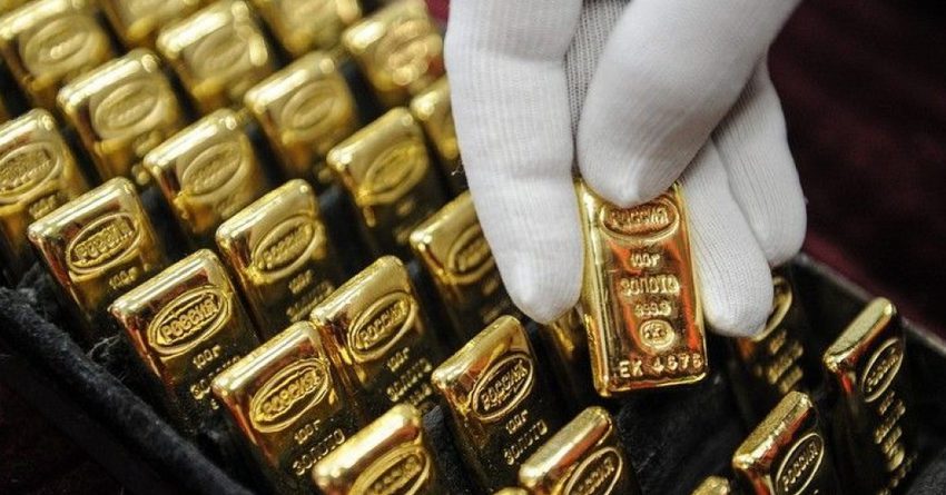 Унция золота НБ КР опять подешевела, уже на $37.5