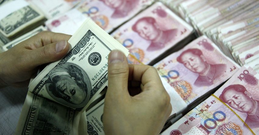 Валютные резервы Китая сократились за месяц на $18.8 млрд