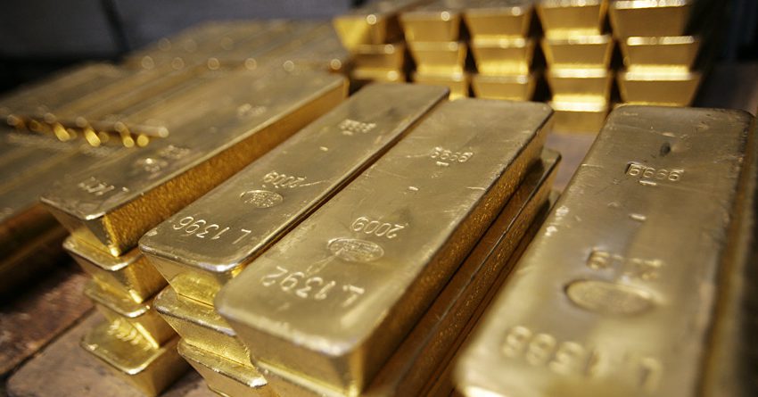 За выходные унция золота Нацбанка Кыргызстана подешевела на $16.5