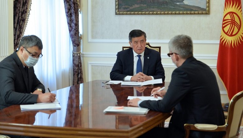 Президент КР рекомендовал вице-премьеру усилить взаимодействие с бизнесом