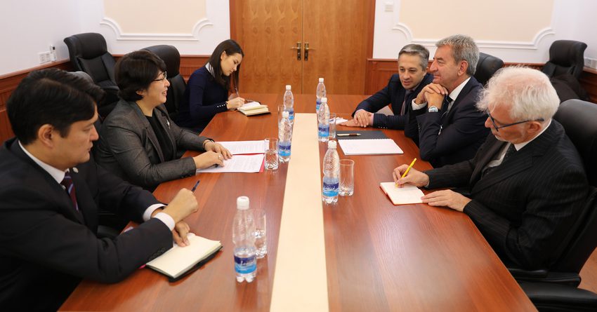 Делегация представителей 10 французских компаний посетила Кыргызстан
