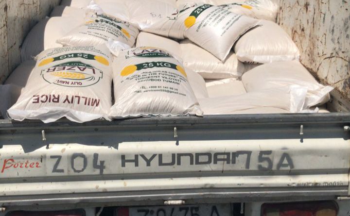 В Баткене выявили контрабанду риса на 450 тысяч сомов