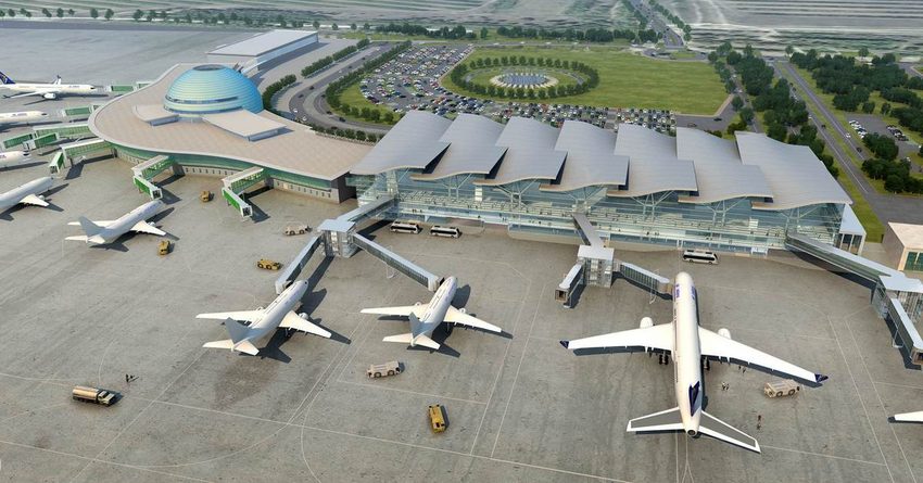 Новый терминал аэропорта Астаны за $180 млн откроют в марте 2017 года