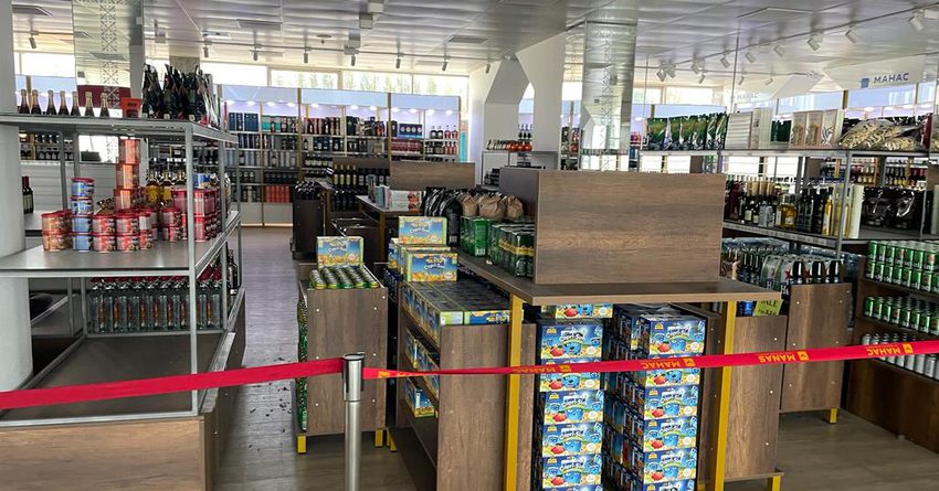 Магазин в аэропорту «Манас» причинил ущерб в 18.5 млн сомов