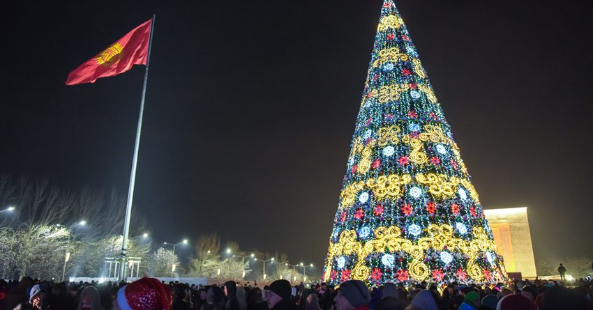 На новогодние украшения Бишкексвет потратит более 2.5 млн сомов