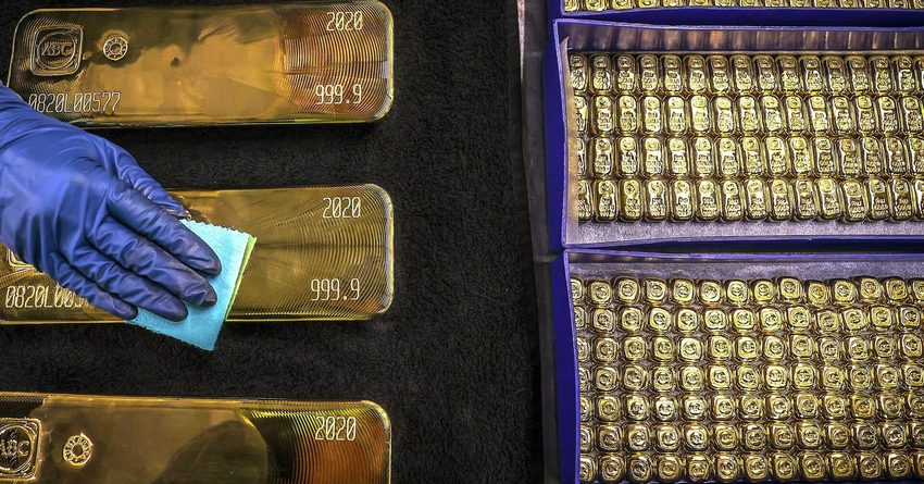 Кыргызстан жыл башынан бери чет өлкөгө 822 кг алтын сатты