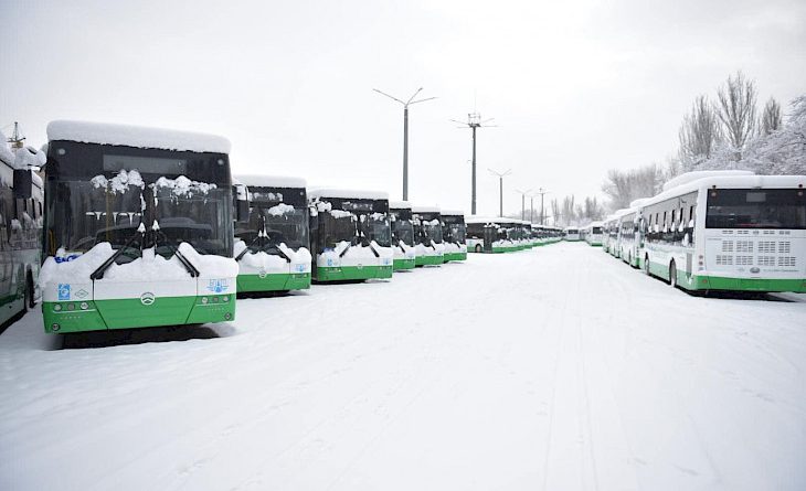 Бишкекте кошумча 50 автобус линияга чыкты