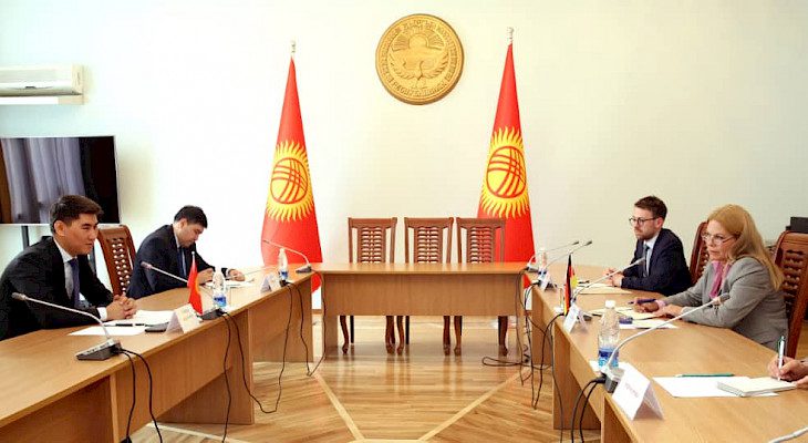 Кыргыз-герман кызматташтыгынын приоритеттүү багыттары талкууланды