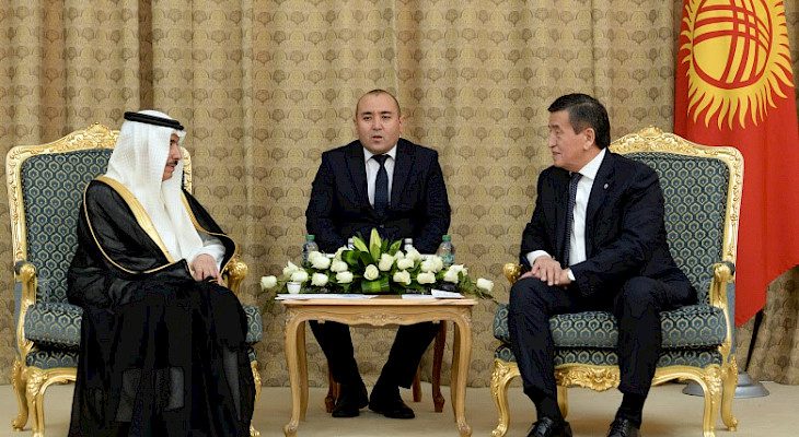 Сооронбай Жээнбеков Ислам өнүктүрүү банкынын президенти менен жолугушту